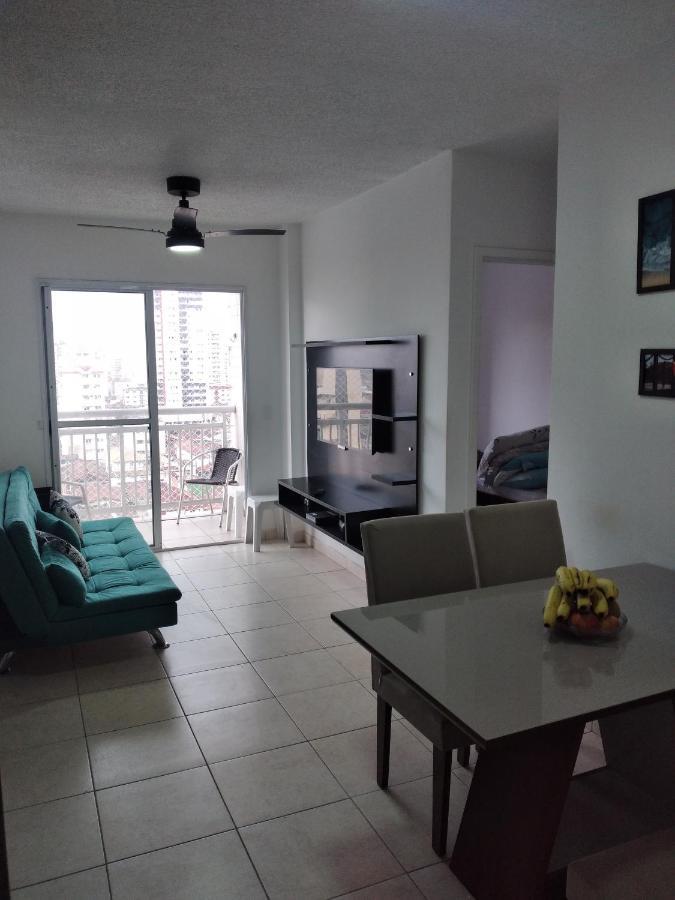 Lindo Apartamento Novo Praia Grande Ocian 50 Metros Da Praia Bagian luar foto