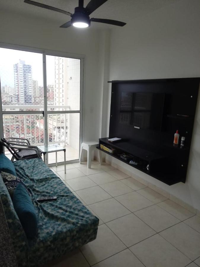 Lindo Apartamento Novo Praia Grande Ocian 50 Metros Da Praia Bagian luar foto