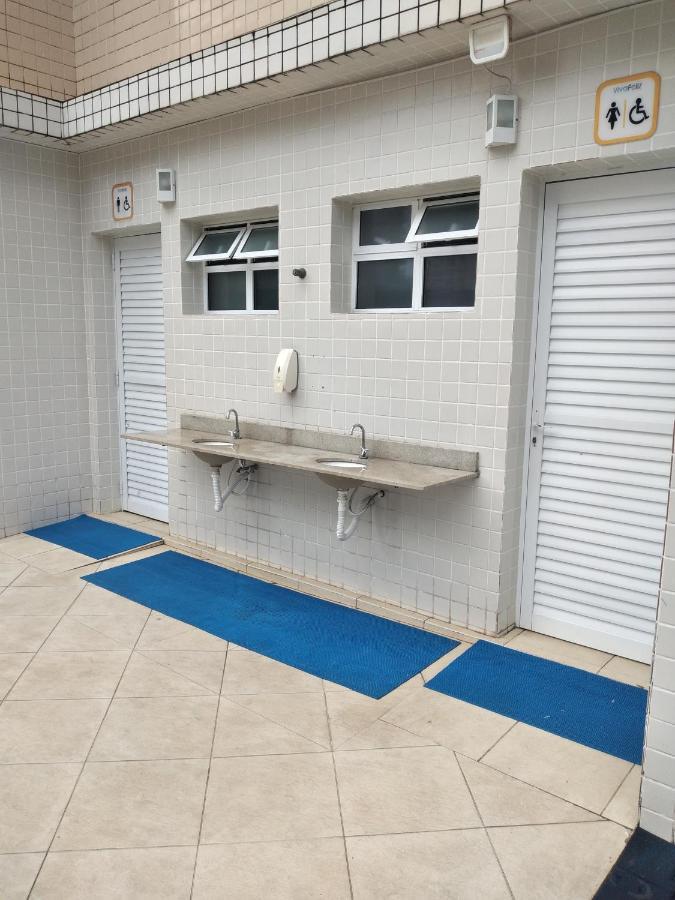Lindo Apartamento Novo Praia Grande Ocian 50 Metros Da Praia Bagian luar foto
