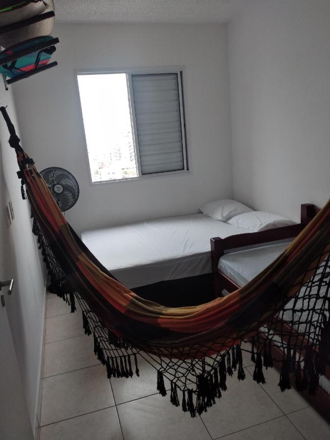 Lindo Apartamento Novo Praia Grande Ocian 50 Metros Da Praia Bagian luar foto