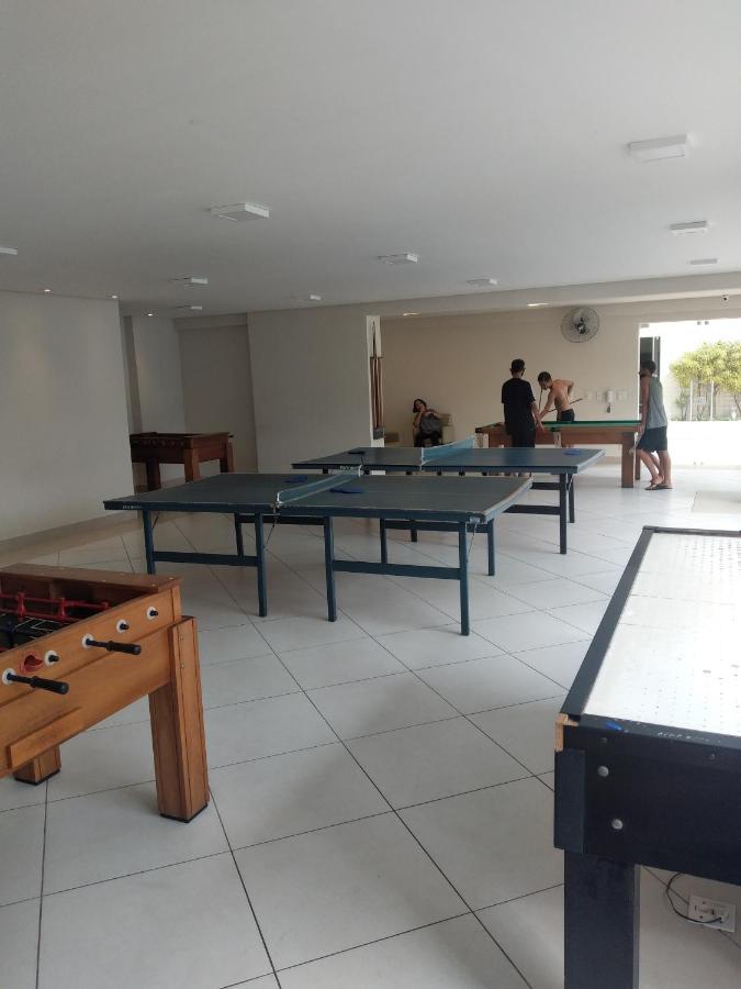 Lindo Apartamento Novo Praia Grande Ocian 50 Metros Da Praia Bagian luar foto