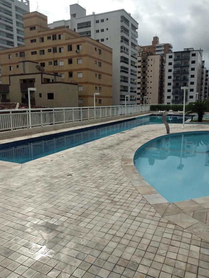 Lindo Apartamento Novo Praia Grande Ocian 50 Metros Da Praia Bagian luar foto