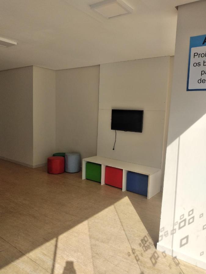 Lindo Apartamento Novo Praia Grande Ocian 50 Metros Da Praia Bagian luar foto