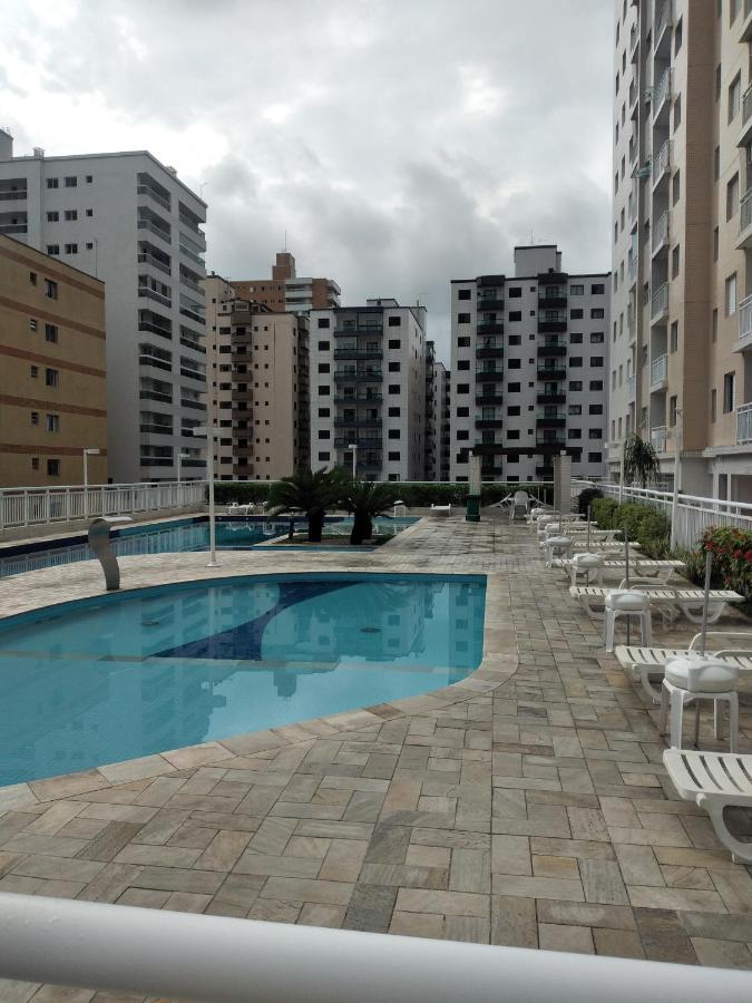 Lindo Apartamento Novo Praia Grande Ocian 50 Metros Da Praia Bagian luar foto