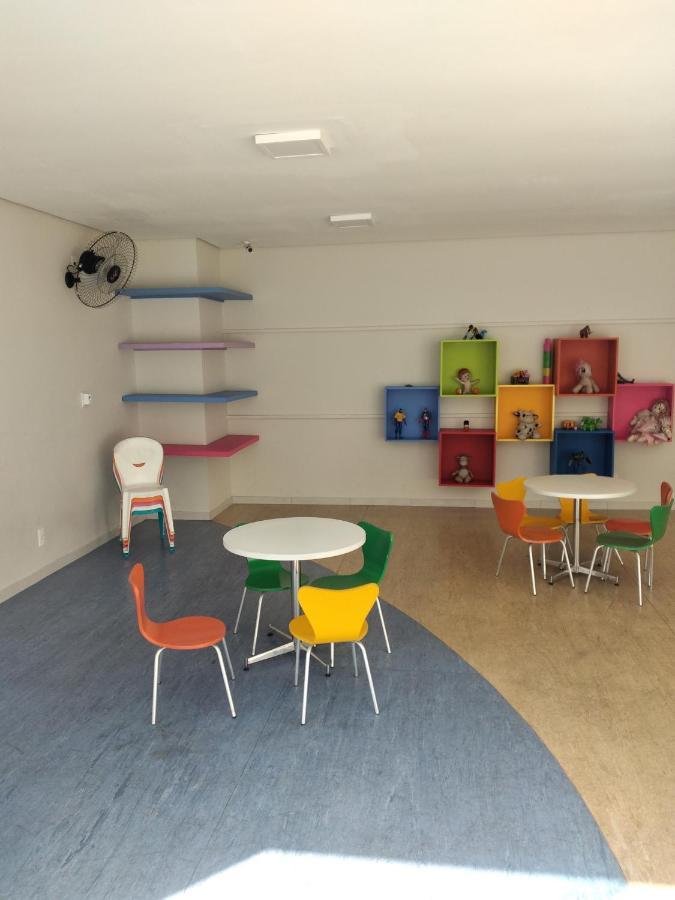 Lindo Apartamento Novo Praia Grande Ocian 50 Metros Da Praia Bagian luar foto